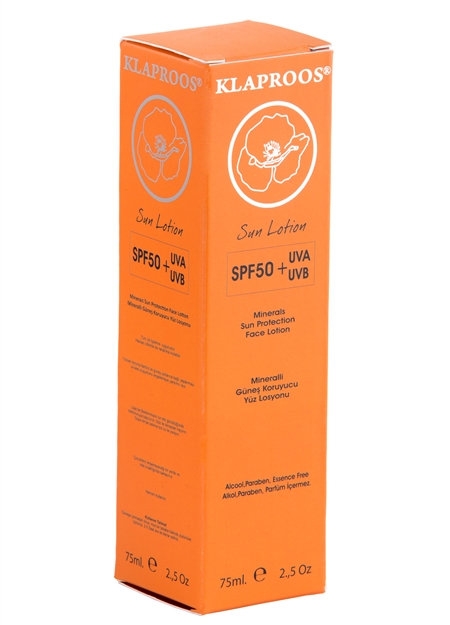 Klaproos 50+ Spf Sunscreen Body Lotion 