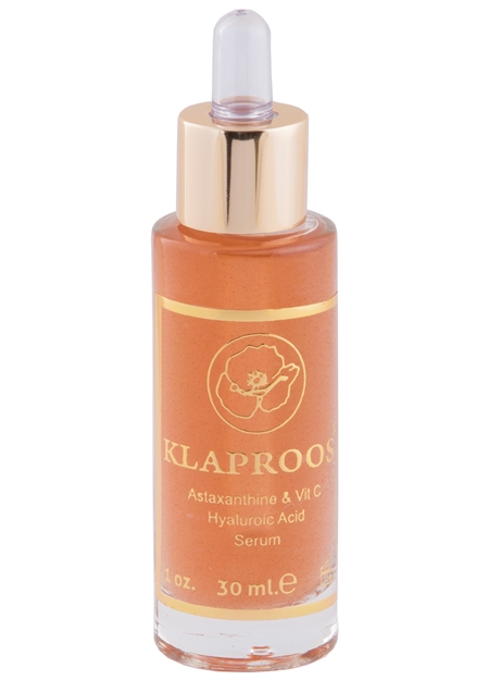 Klaproos  Astaxanthin  & Vitamin C  Hyaluronic  Acid  Cerum